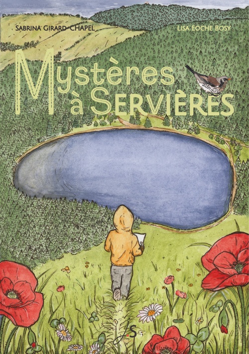 ebook cover of Mystères à Servières, by Sabrina Girard-Chapel, Lisa Eoche Bosy