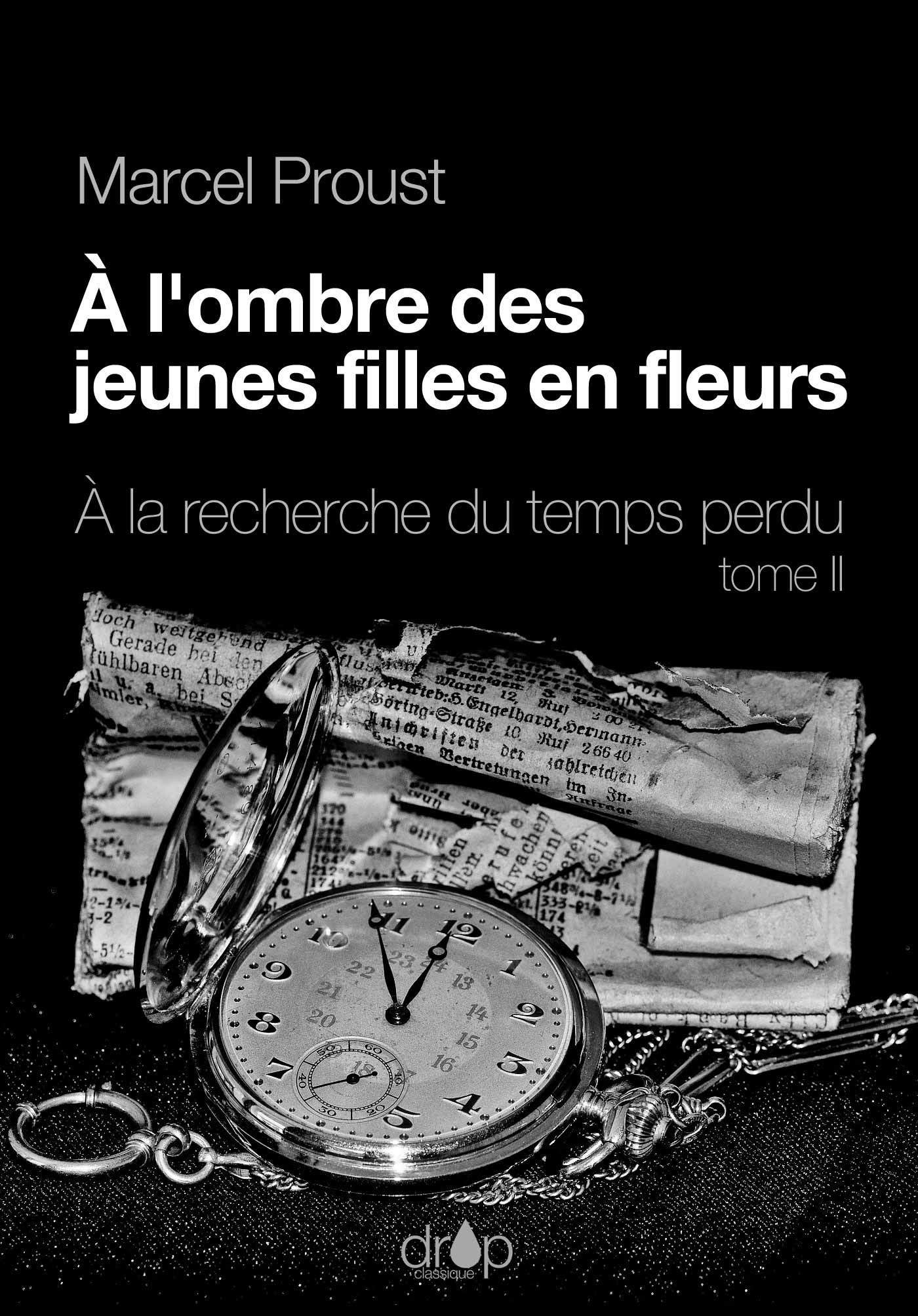 ebook cover of À l'ombre des jeunes filles en fleurs, by Marcel Proust