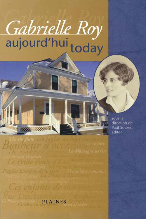 ebook cover of Gabrielle Roy : Aujourd´hui/Today, by