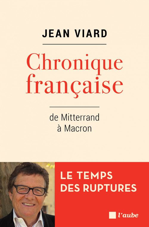 Couverture ebook de Chronique française de Mitterrand à Macron, de Jean Viard