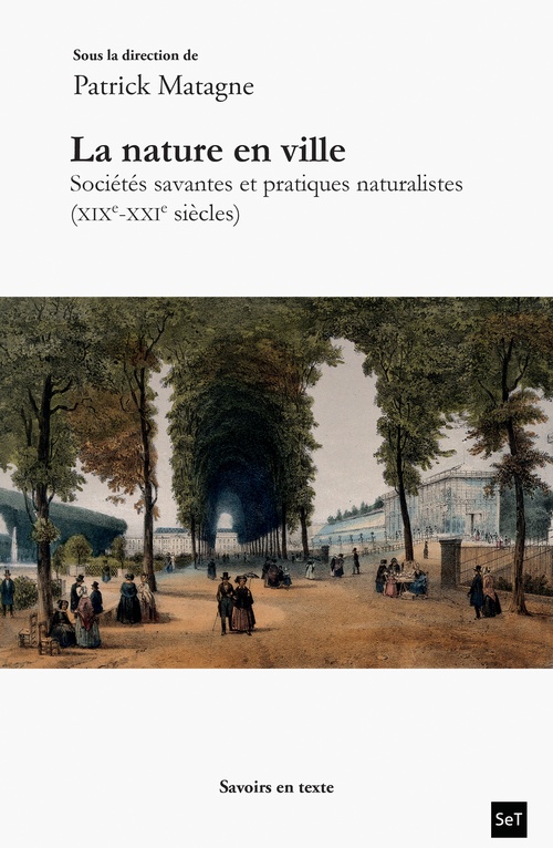 ebook cover of La nature en ville, by