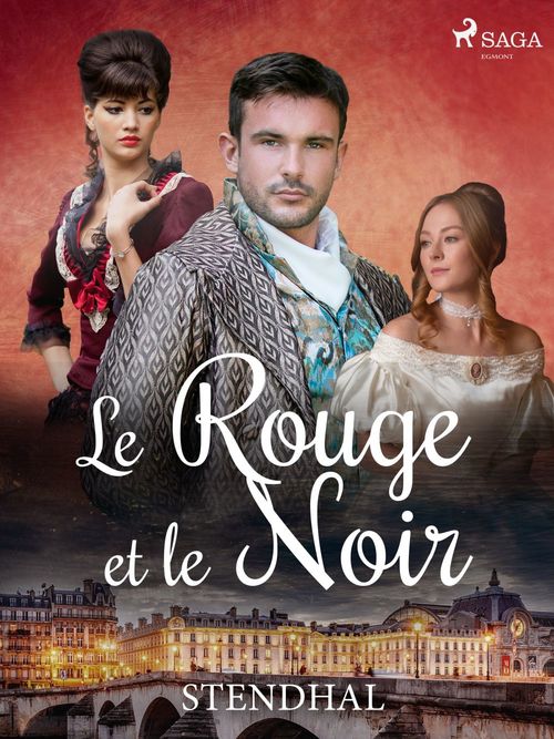 ebook cover of Le Rouge et le Noir, by Stendhal