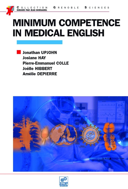 Couverture ebook de Minimum Competence in Medical English, de Upjohn J