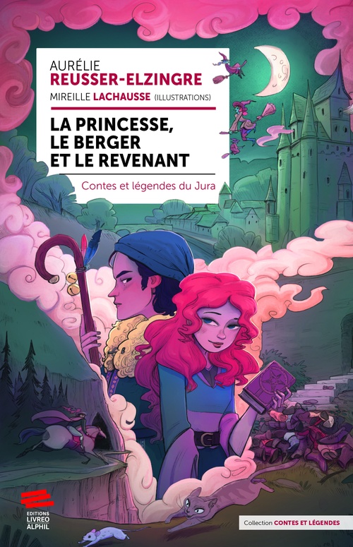 ebook cover of La princesse, le berger et le revenant, by Aurélie Reusser-Elzingre