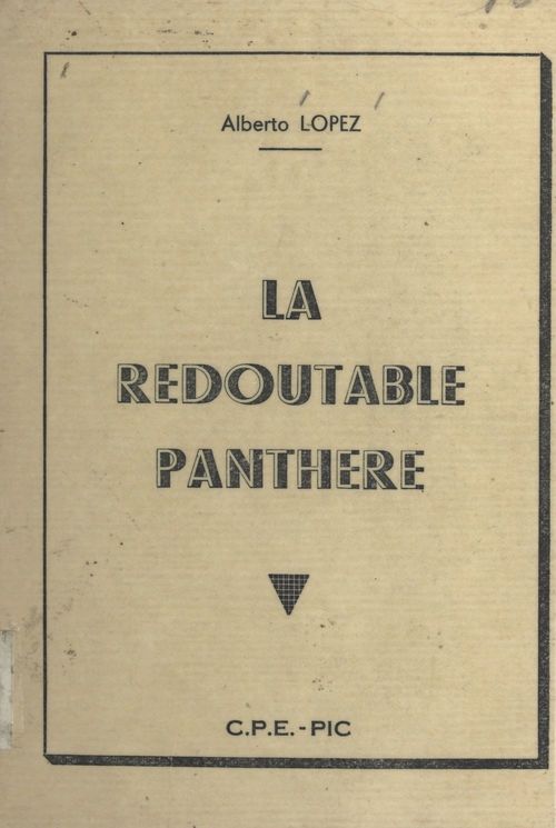 Couverture ebook de La redoutable panthère, de Alberto Lopez