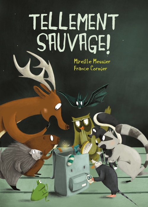Couverture ebook de Tellement sauvage!, de Mireille Messier
