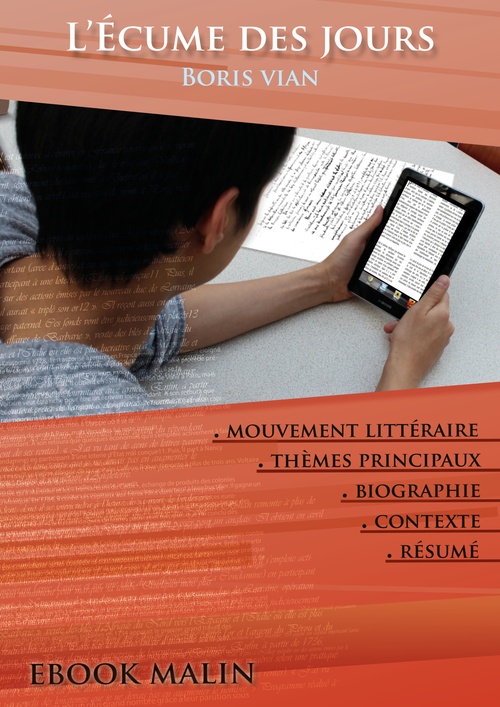 Couverture ebook de Fiche de lecture L'Écume des jours - Résumé détaillé et analyse littéraire de référence, de Boris Vian