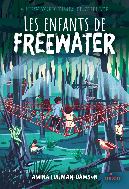 ebook cover of Les enfants de Freewater, by AMINA LUQMAN-DAWSON
