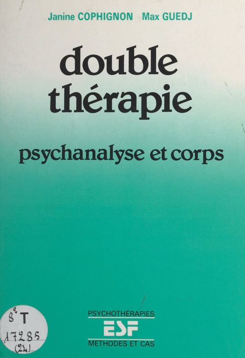 Couverture ebook de Double thérapie, de Janine Cophignon, Max Guedj