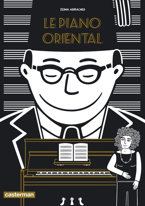 Couverture ebook de Le piano oriental, de Zeina Abirached