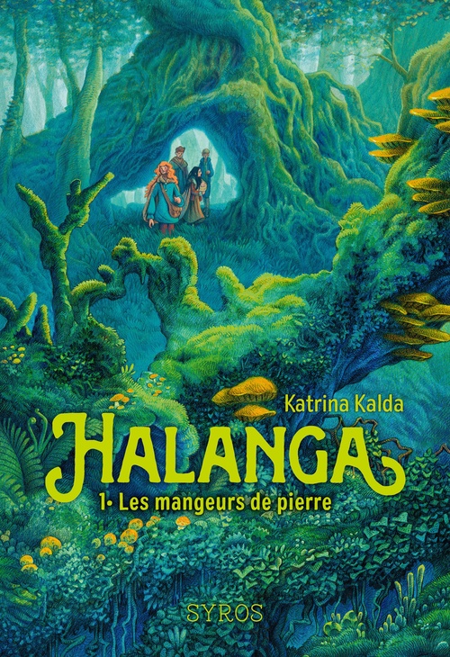 Couverture ebook de Halanga - Tome 01 Les mangeurs de pierre, de Katrina Kalda, Paul Echegoyen