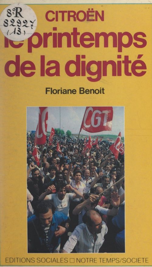 ebook cover of Citroën, le printemps de la dignité, by Floriane Benoit