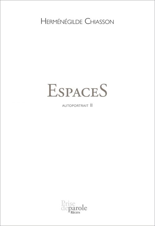 ebook cover of EspaceS, by Chiasson Hermenegild