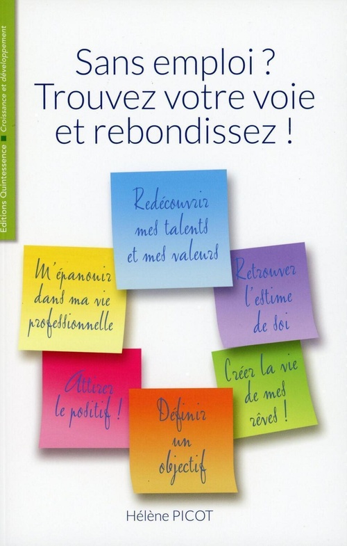 Couverture ebook de Sans emploi ? Trouvez votre voie et rebondissez !, de Hélène Picot