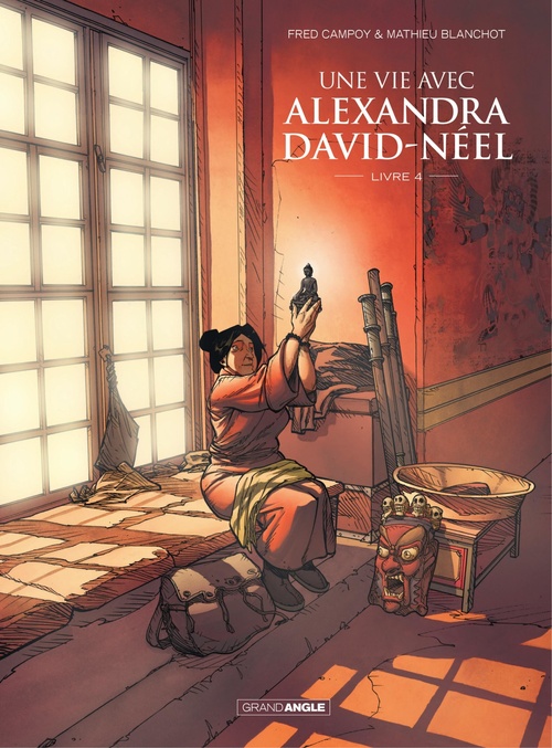 Couverture ebook de Une vie avec Alexandra David Néel - Tome 4, de Frédéric Campoy, Mathieu Blanchot