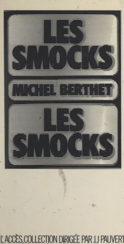 Couverture ebook de Les smocks, de Michel Berthet