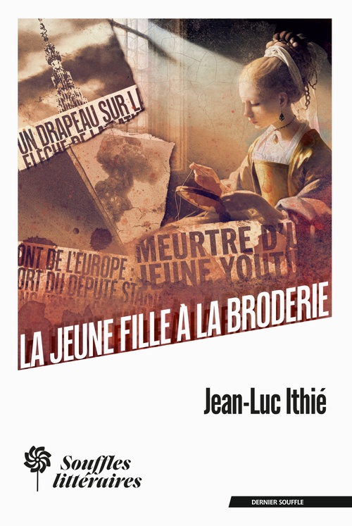 ebook cover of La Jeune Fille à la broderie, by Jean-Luc Ithié