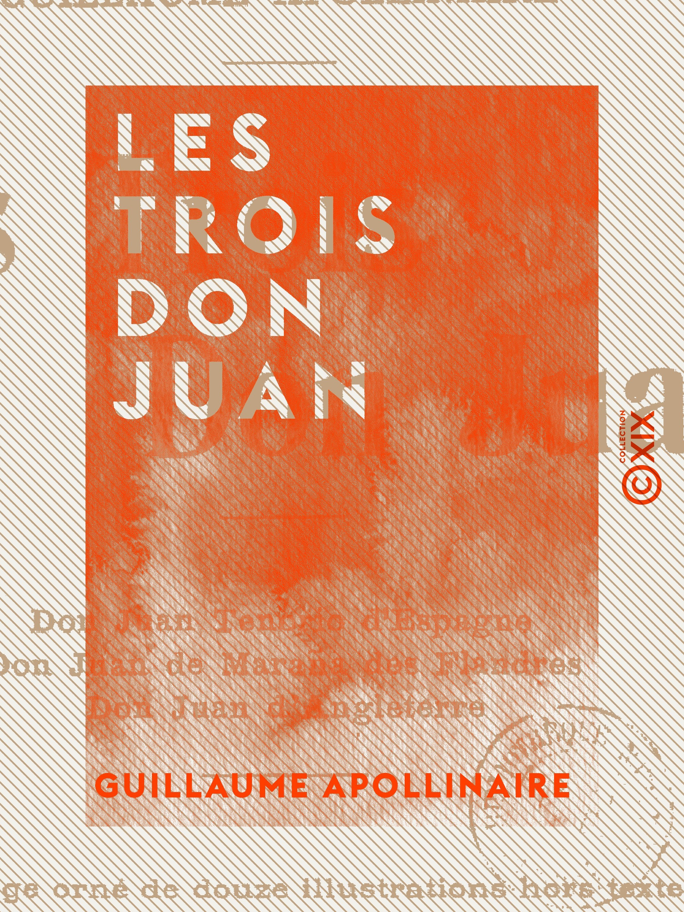ebook cover of Les Trois Don Juan, by Guillaume Apollinaire