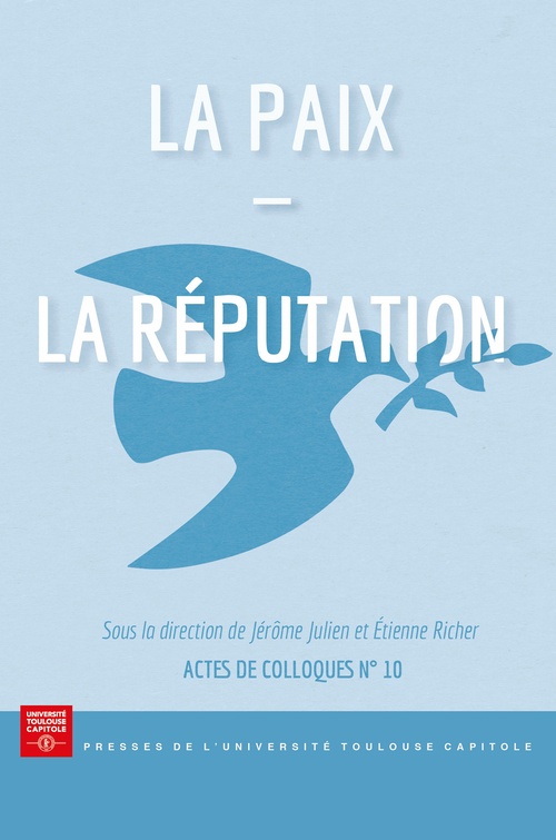 Couverture ebook de La paix - La réputation, de