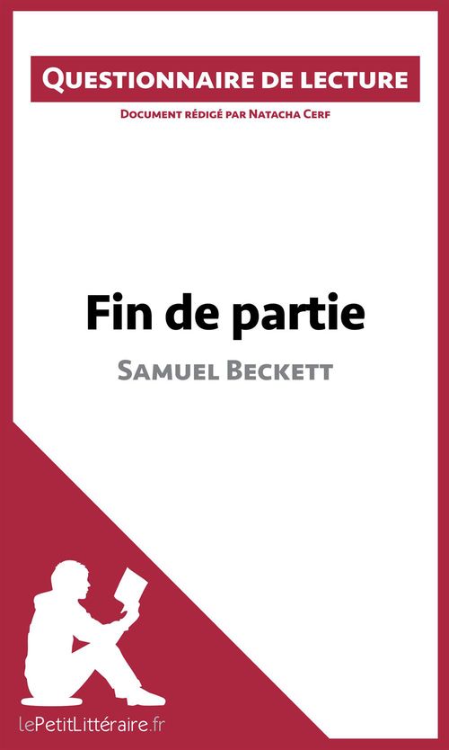ebook cover of Fin de partie de Samuel Beckett, by Natacha Cerf