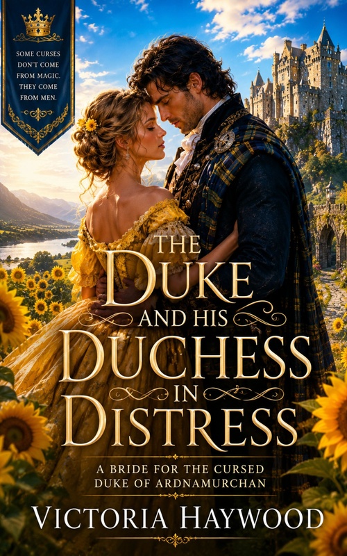 Couverture ebook de The Duke and his Duchess in distress:, de Victoria Haywood