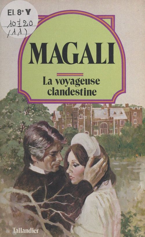 Couverture ebook de La voyageuse clandestine, de Magali
