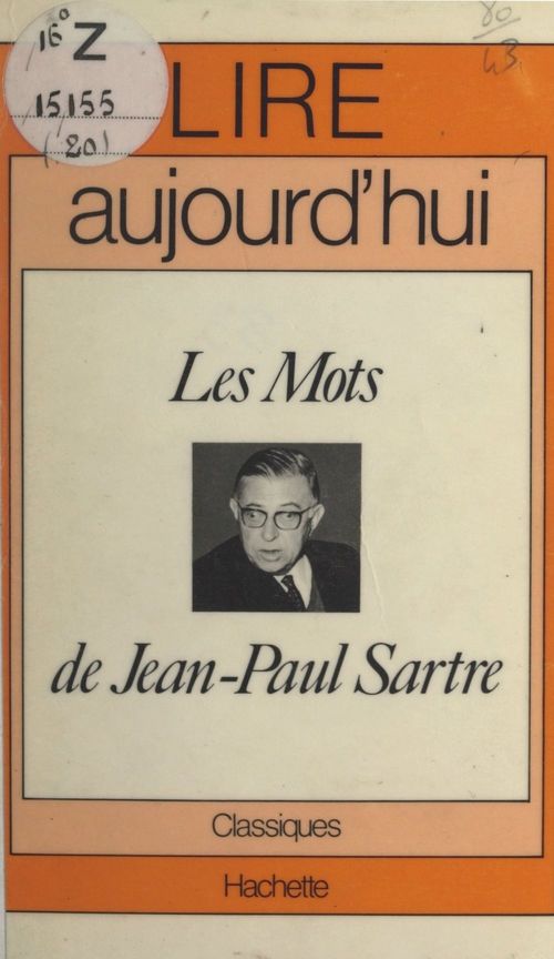 Couverture ebook de Les mots, de Jean-Paul Sartre, de Edouard Morot-sir