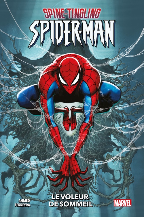Couverture ebook de Spine-Tingling Spider-Man : Le voleur de sommeil, de Saladin Ahmed, Juan Ferreyra