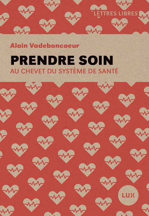 Couverture ebook de Prendre soin, de Alain Vadeboncoeur