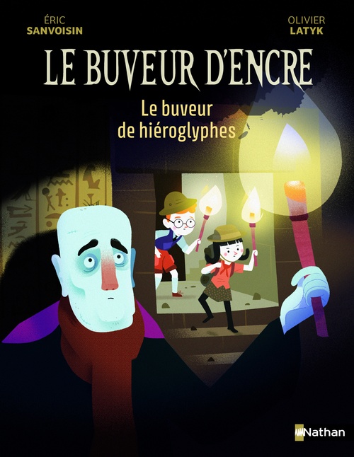 ebook cover of Le Buveur d'encre : Le buveur de hiéroglyphes, by Éric Sanvoisin