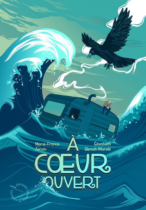 Couverture ebook de À coeur ouvert, de Elisabeth Benoit-morelli, Marie-France Chevron-Zerolo