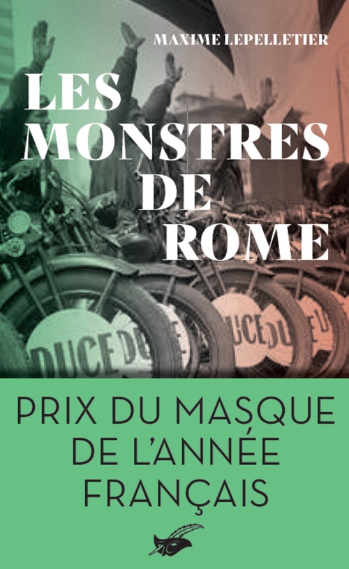ebook cover of Les monstres de Rome - Prix du Masque de l'année français, by Maxime Lepelletier