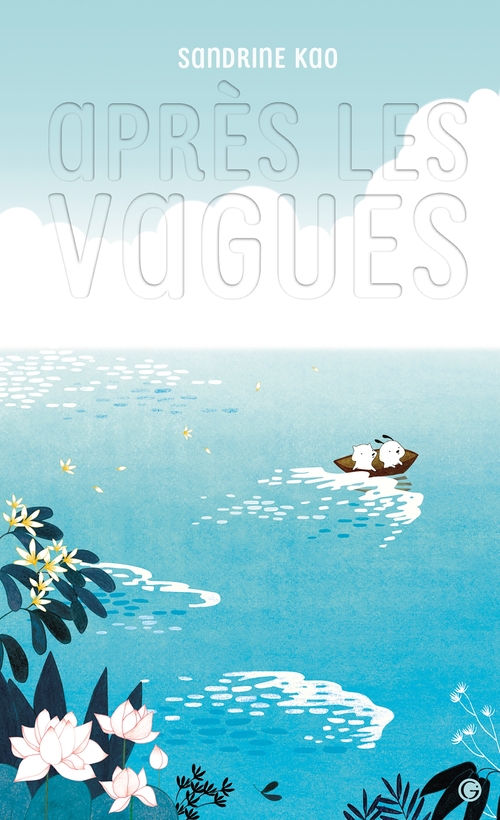 ebook cover of Après les vagues, by Sandrine Kao