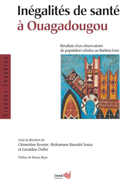 Couverture ebook de Inégalités de santé à Ouagadougou, de