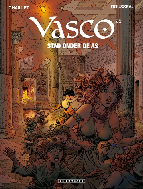 Couverture ebook de Stad onder de as, de Chaillet