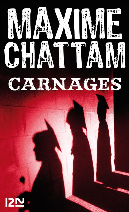 Couverture ebook de Carnages, de Maxime Chattam