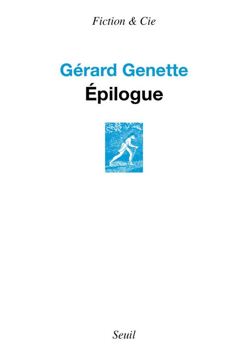 Couverture ebook de Epilogue, de Gérard Genette