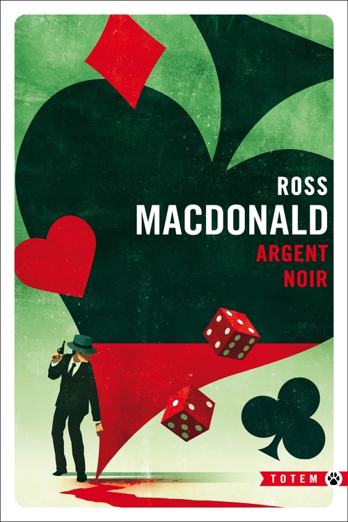 ebook cover of Argent noir, by Ross Macdonald