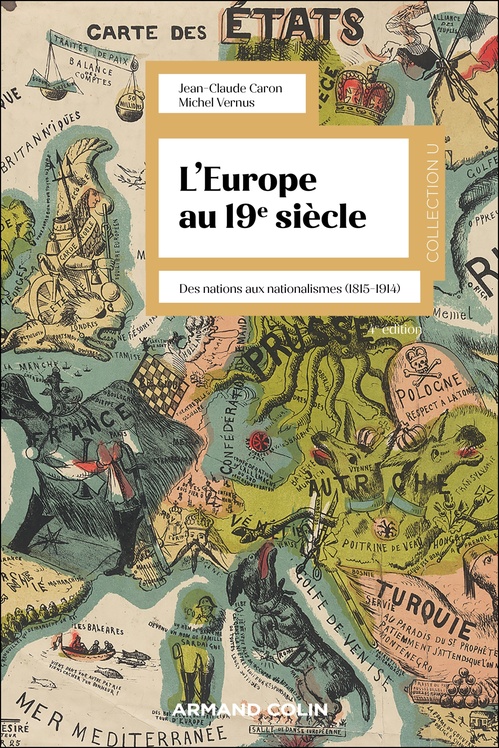 ebook cover of L'Europe au 19e siècle - 4e éd., by Jean-Claude Caron, Michel Vernus