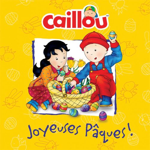 Couverture ebook de Caillou: Joyeuses Pâques!, de Rudel-Tessier/Tipeo