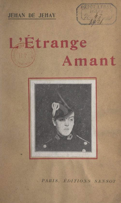 ebook cover of L'étrange amant, by Jehan De Jehay