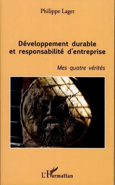 Couverture ebook de Développement durable et responsabilité d'entreprise, de Philippe Laget