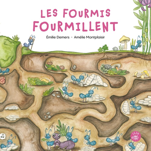 ebook cover of Les fourmis fourmillent, by Emilie Demers