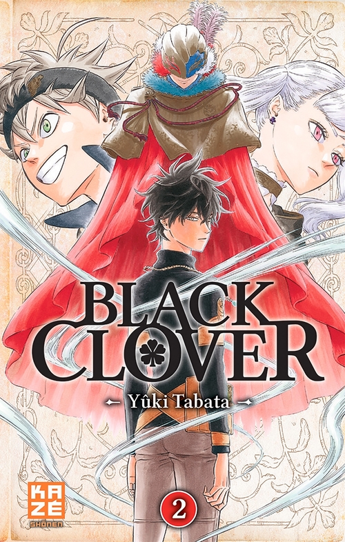 Couverture ebook de Black Clover T02, de Yûki Tabata
