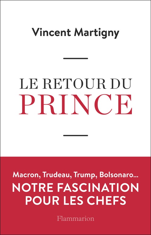 Couverture ebook de Le retour du Prince, de Vincent Martigny