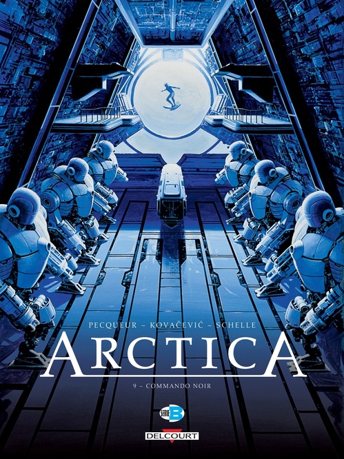 Couverture ebook de Arctica T09 - Commando noir, de Daniel Pecqueur