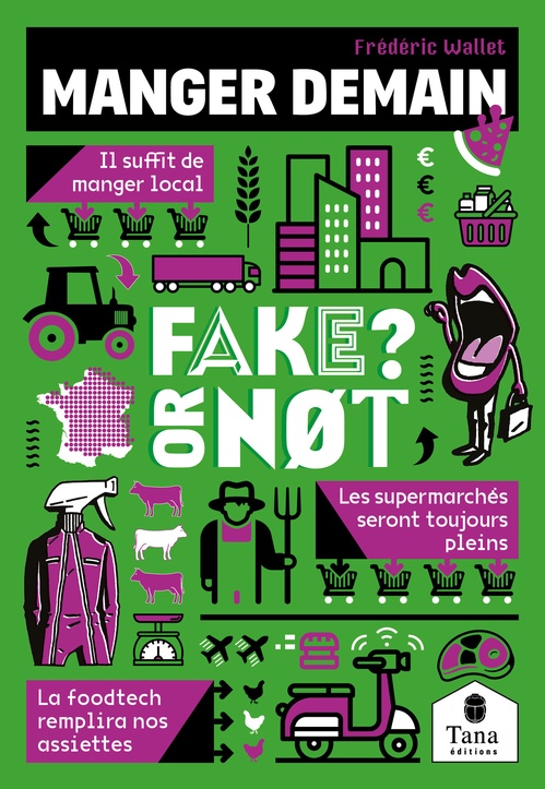 ebook cover of Fake or not - Manger demain, by Isabelle Brockmann, Frédéric Wallet