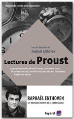 Couverture ebook de Lectures de Proust, de Raphaël Enthoven