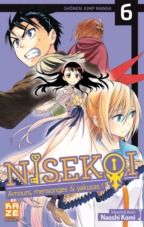 Couverture ebook de Nisekoi - Amours, mensonges et yakuzas ! T06, de Naoshi Komi