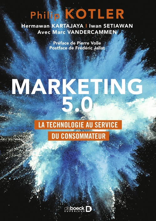 ebook cover of Marketing 5.0, by Philip Kotler, Hermawan Kartajaya, Iwan Setiawan, Marc Vandercammen